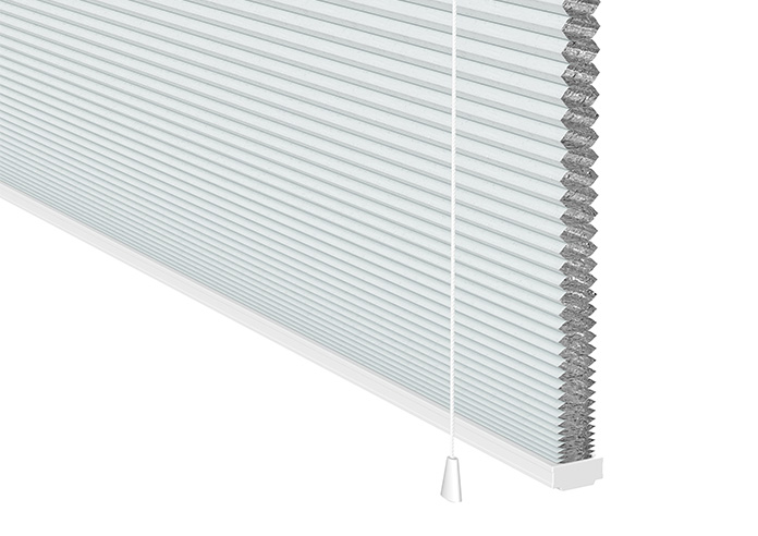 Celeste (Blackout), Talc - Pleated Blind - Image 6